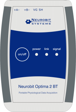 Neurobit Optima 2 BT - Przenony sprzt do neurofeedbacku, biofeedbacku i pomiarw sygnaw fizjologicznych