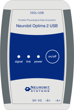 Neurobit Optima 2 USB - Przenony sprzt do neurofeedbacku, biofeedbacku i pomiarw sygnaw fizjologicznych