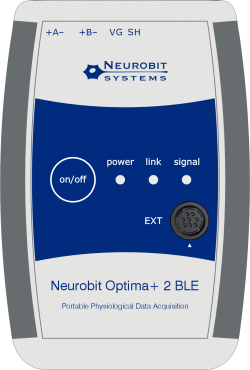 Neurobit Optima+ 2 BLE - Przenony sprzt do neurofeedbacku, biofeedbacku i pomiarw sygnaw fizjologicznych